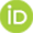 A green background with the letters ID in white.