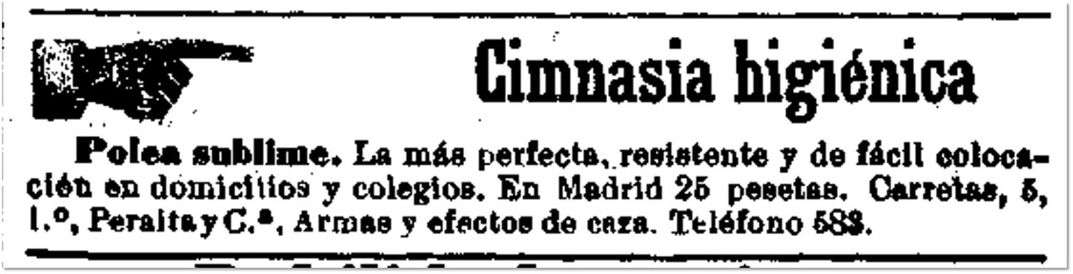 Diario Oficial de Avisos de Madrid, 16 de enero de 1895, p. 4