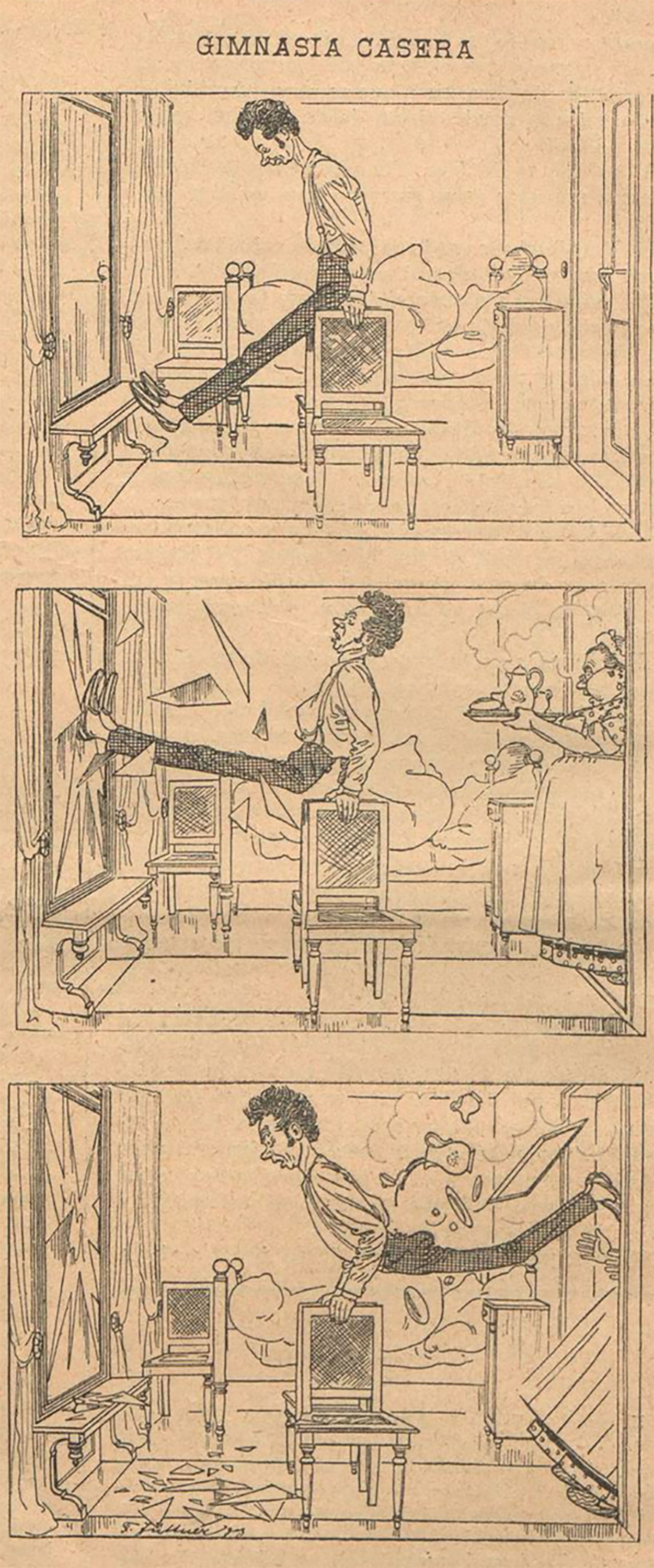 “Composición humorística”, La Hormiga de Oro, 31 de mayo de 1894, p. 318.