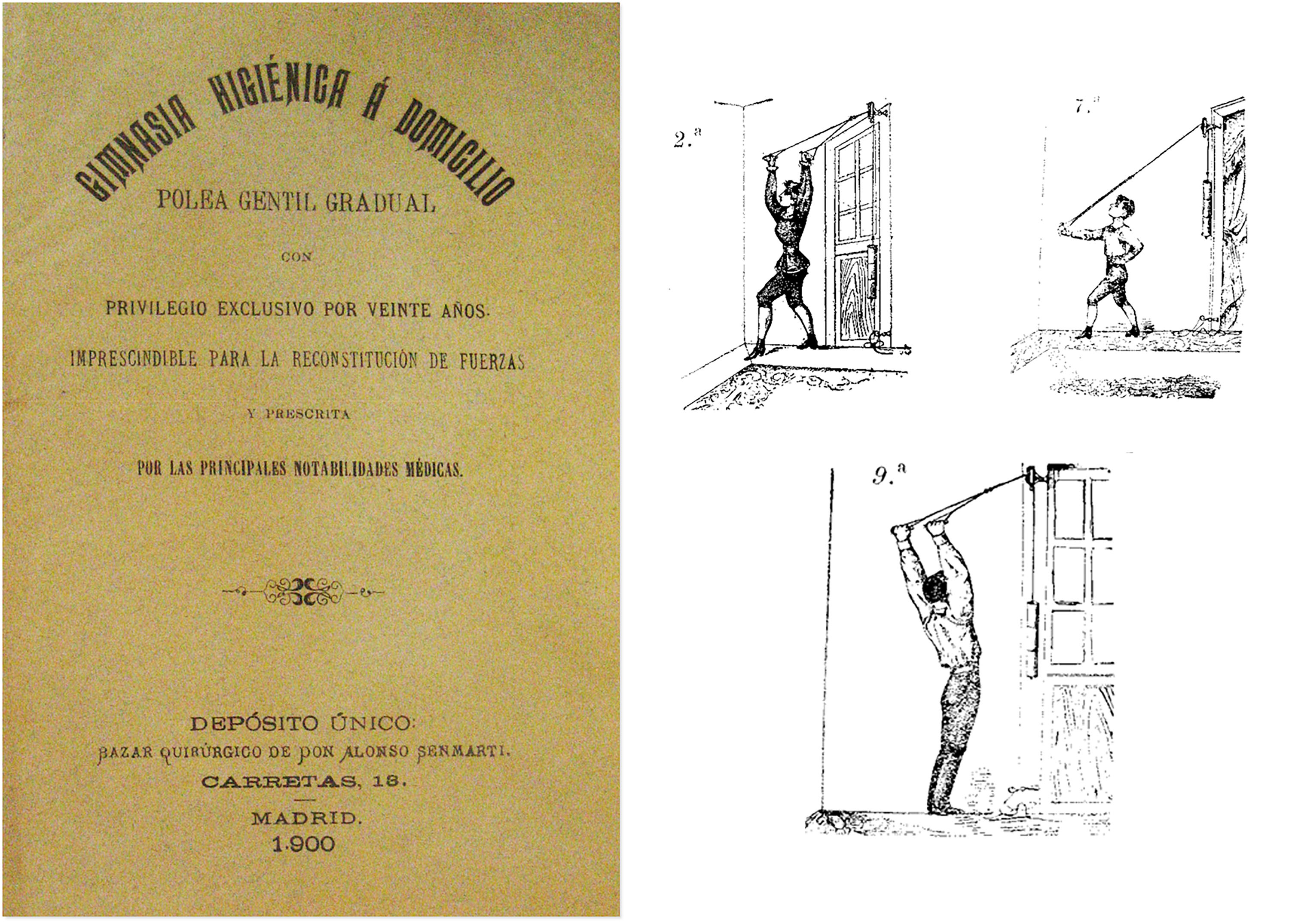 Gimnasia higiénica á domicilio, polea gentil gradual (1900)