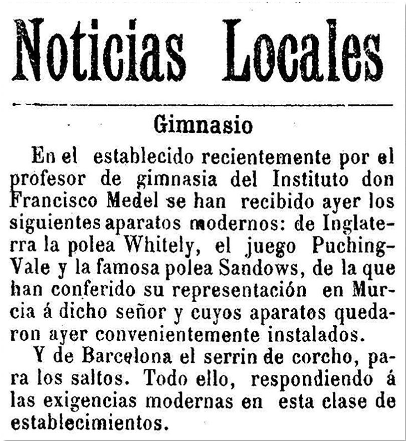 Diario de Murcia, 22 de noviembre de 1900, p. 3