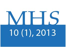 View Vol. 10 No. 1 (2013): Movimiento Humano y Salud