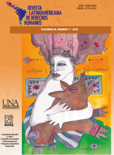 					Ver Vol. 29 Núm. 1 (2018): Revista Latinoamericana de Derechos Humanos (Enero-junio)
				