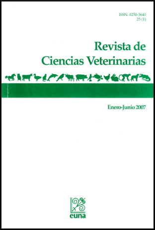 					View Vol. 25 No. 1 (2007): Ciencias Veterinarias (Enero-Junio)
				