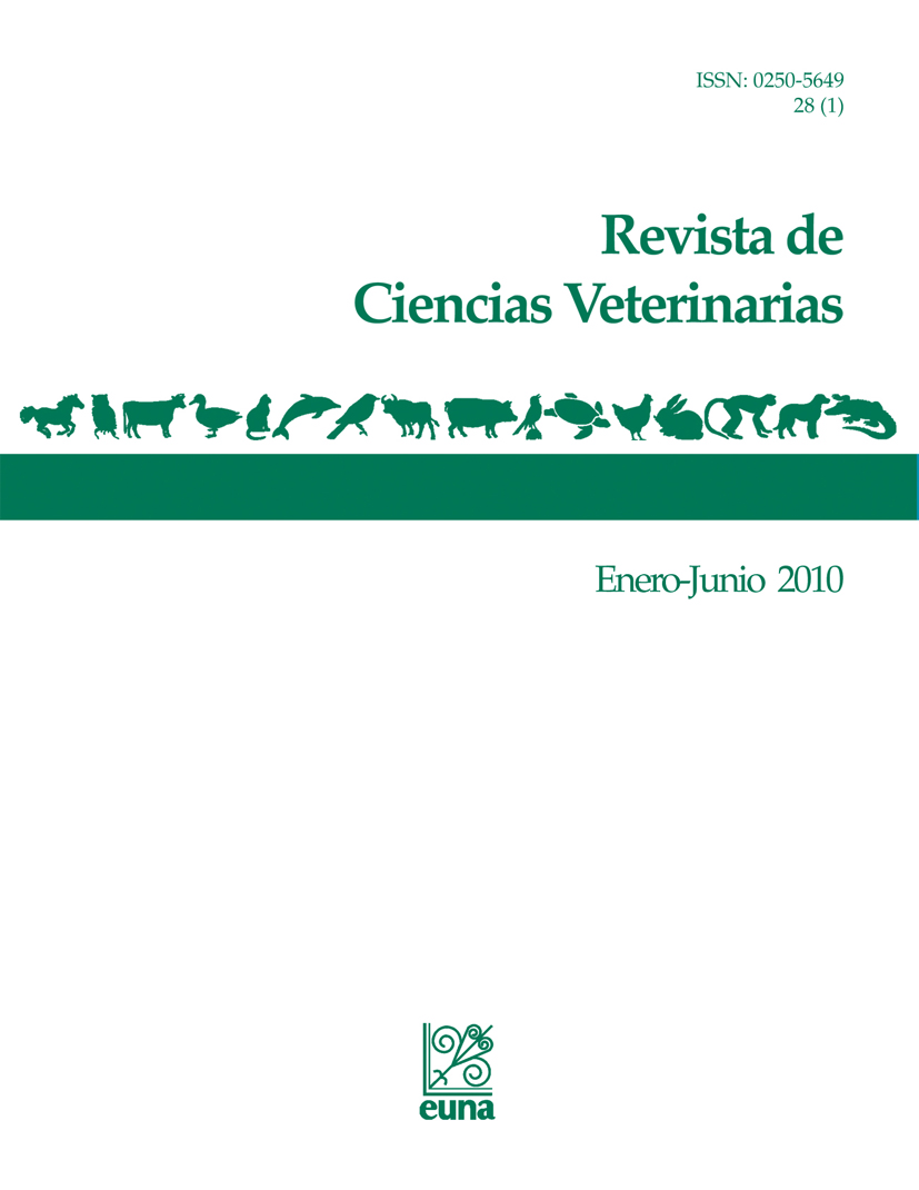					View Vol. 28 No. 1 (2010): Ciencias Veterinarias (Enero-Junio)
				