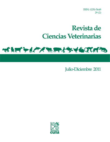 					View Vol. 29 No. 2 (2011): Ciencias Veterinarias (Julio-Diciembre)
				