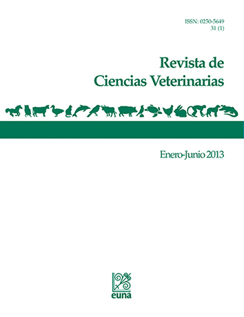 View Vol. 31 No. 1 (2013): Ciencias Veterinarias (Enero-Junio)
