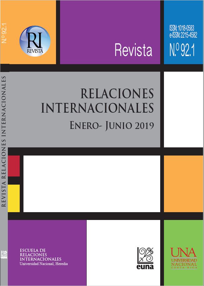 					Ver Vol. 92 Núm. 1 (2019): Relaciones Internacionales
				