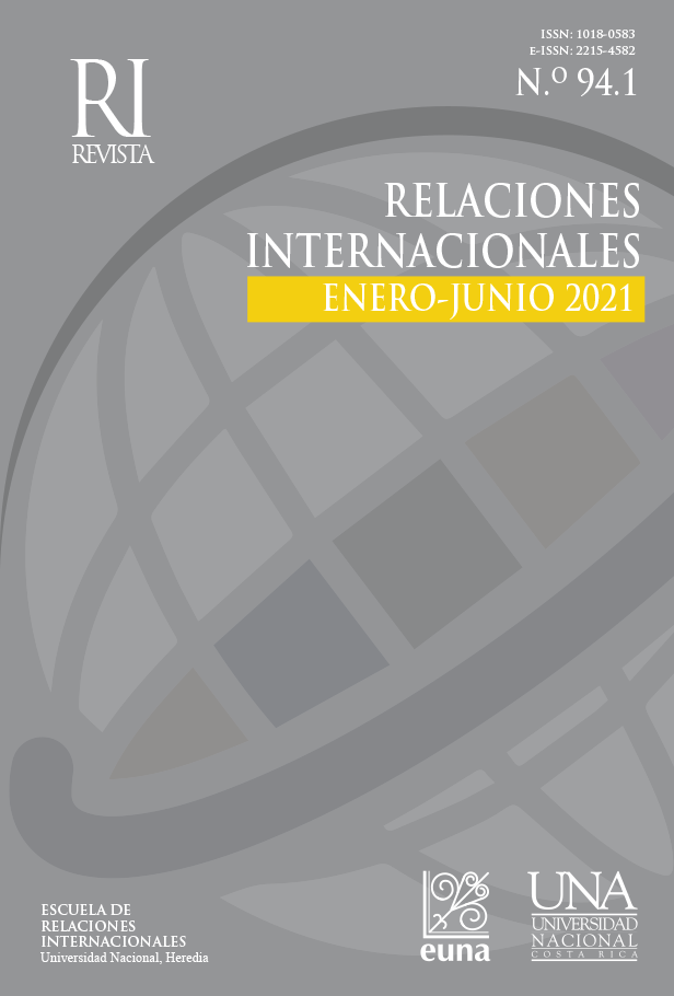 					Ver Vol. 94 Núm. 1 (2021): Relaciones Internacionales
				