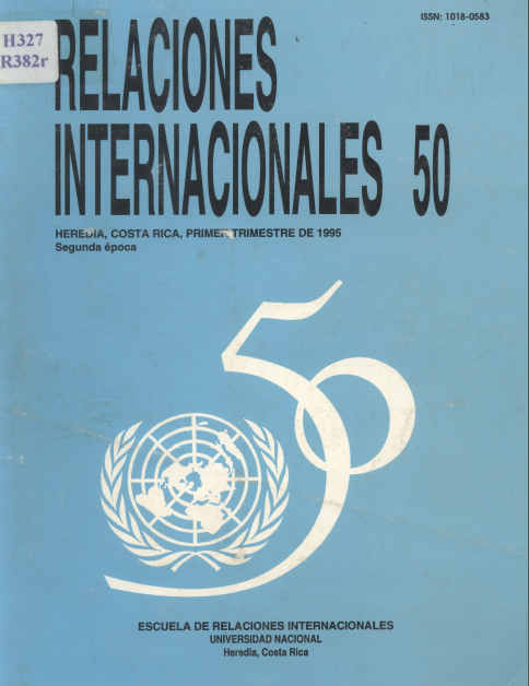 					Ver Vol. 50 Núm. 1 (1995): Relaciones Internacionales
				