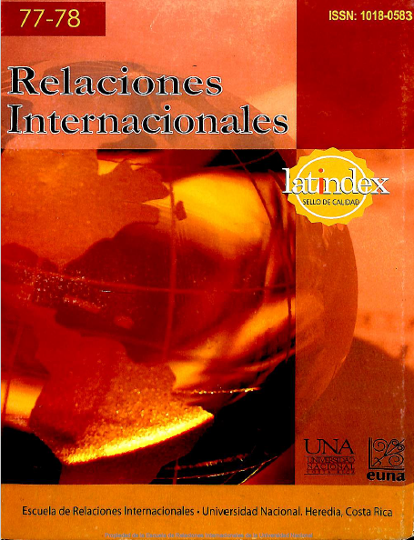 					Ver Vol. 77 Núm. 1 (2009): Relaciones Internacionales
				