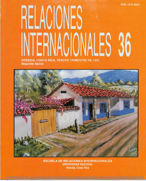 					Ver Vol. 36 Núm. 3 (1991): Relaciones Internacionales
				