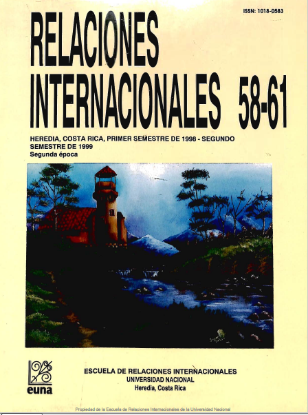 					Ver Vol. 58 Núm. 1 (1998): Relaciones Internacionales
				