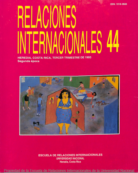 					Ver Vol. 44 Núm. 3 (1993): Relaciones Internacionales
				