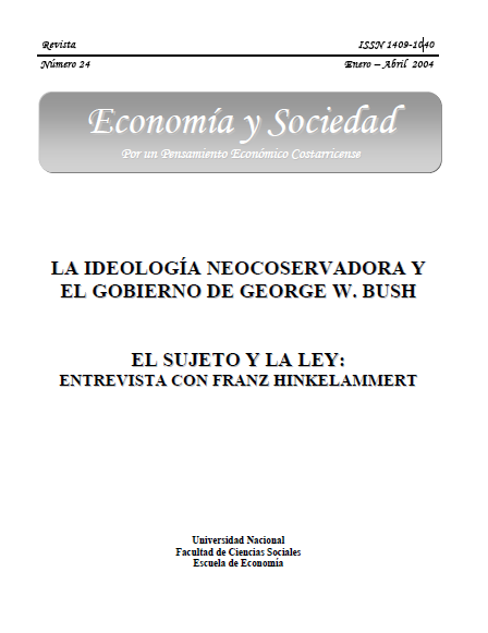 					View Vol. 9 No. 24 (2004): Economía & Sociedad (enero-abril 2004)
				