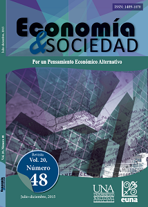 					View Vol. 20 No. 48 (2015): Economía & Sociedad (julio-diciembre)
				