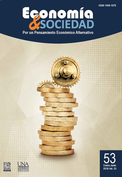 View Vol. 23 No. 53 (2018): Economía & Sociedad (enero-junio)