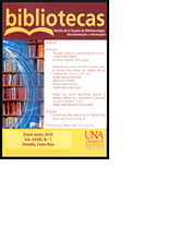 Ver Vol. 27 Núm. 1 (2009): Revista Bibliotecas