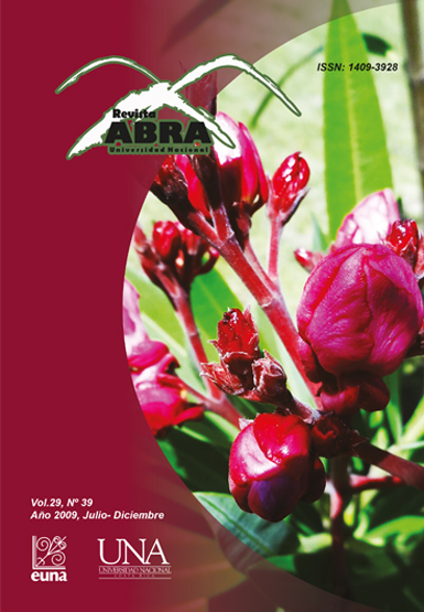 					View Vol. 29 No. 39 (2009): Revista ABRA (Julio-Diciembre)
				