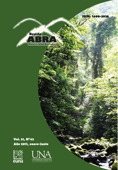 View Vol. 31 No. 42 (2011): Revista ABRA (Enero-Junio)