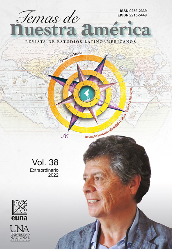 					Ver Vol. 38 (2022): Temas de Nuestra América. Revista de Estudios Latinoamericanos. Mario Oliva. In memoriam
				