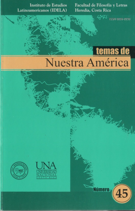 					Ver Vol. 23 Núm. 45 (2007): Temas de Nuestra América. Revista de Estudios Latinoamericanos
				
