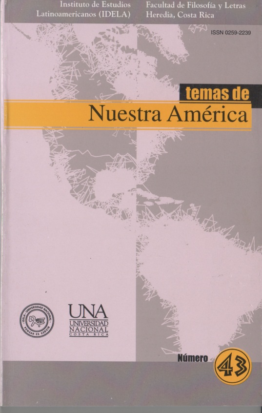 					Ver Vol. 21 Núm. 43 (2005): Temas de Nuestra América. Revista de Estudios Latinoamericanos
				