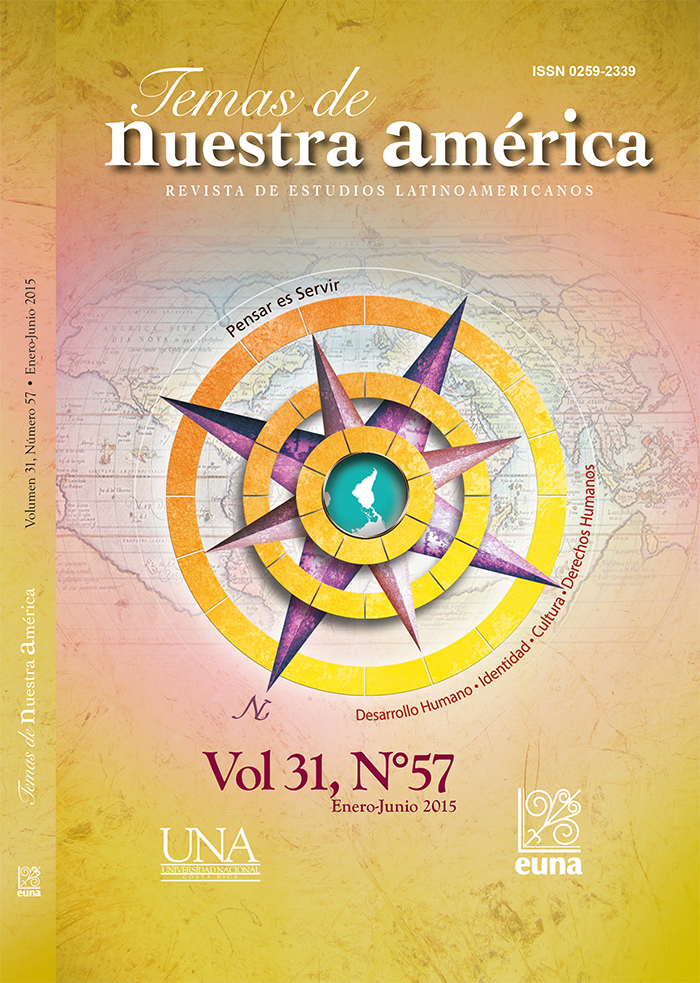 					Ver Vol. 31 Núm. 57 (2015): Temas de Nuestra América. Revista de Estudios Latinoamericanos
				