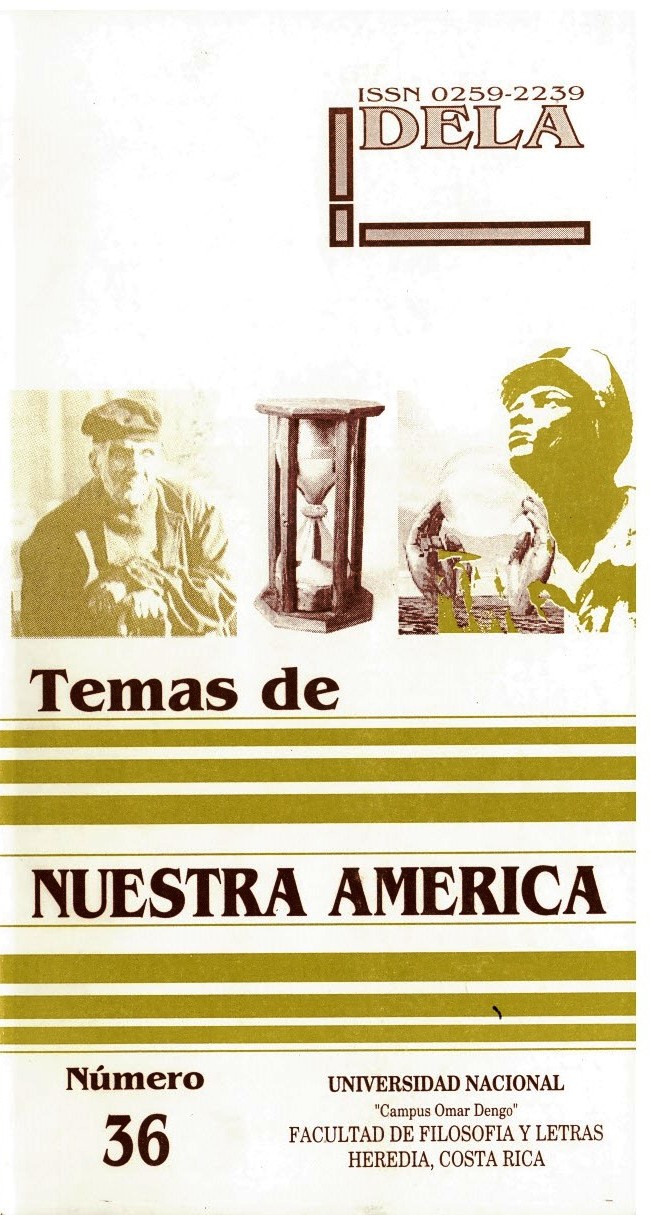					Ver Vol. 18 Núm. 36 (2002): Temas de Nuestra América. Revista de Estudios Latinoamericanos
				