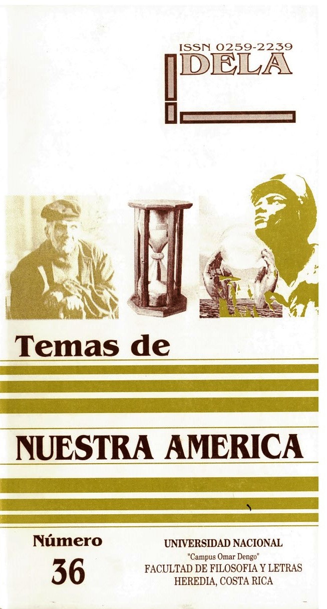 Ver Vol. 18 Núm. 36 (2002): Temas de Nuestra América. Revista de Estudios Latinoamericanos