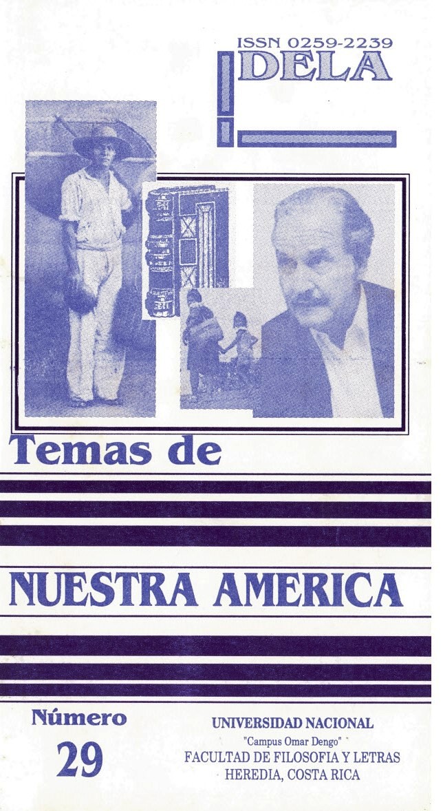 					Ver Vol. 14 Núm. 29 (1998): Temas de Nuestra América. Revista de Estudios Latinoamericanos
				