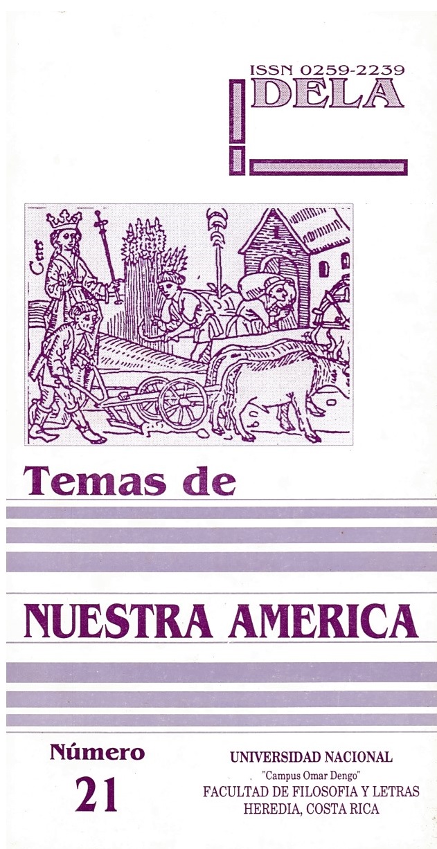 					Ver Vol. 10 Núm. 21 (1994): Temas de Nuestra América. Revista de Estudios Latinoamericanos
				
