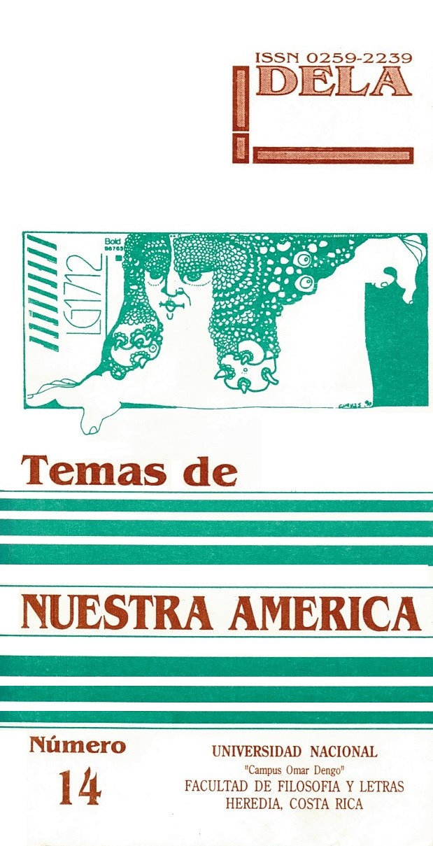 					Ver Vol. 6 Núm. 14 (1990): Temas de Nuestra América. Revista de Estudios Latinoamericanos
				