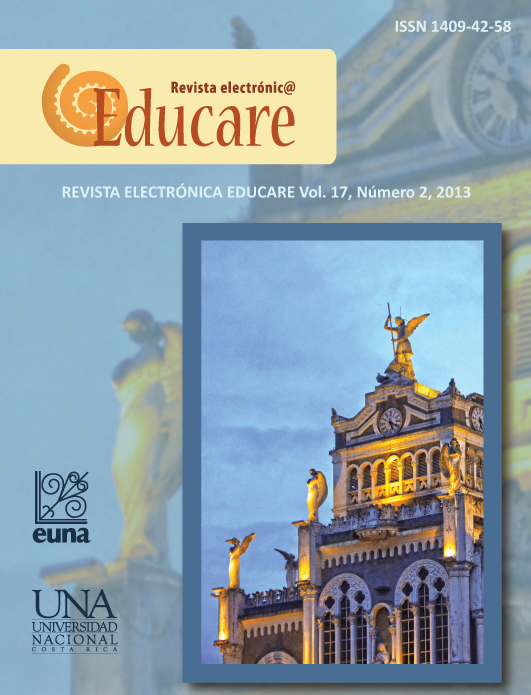 Portada Volumen 17 número 2, 2013