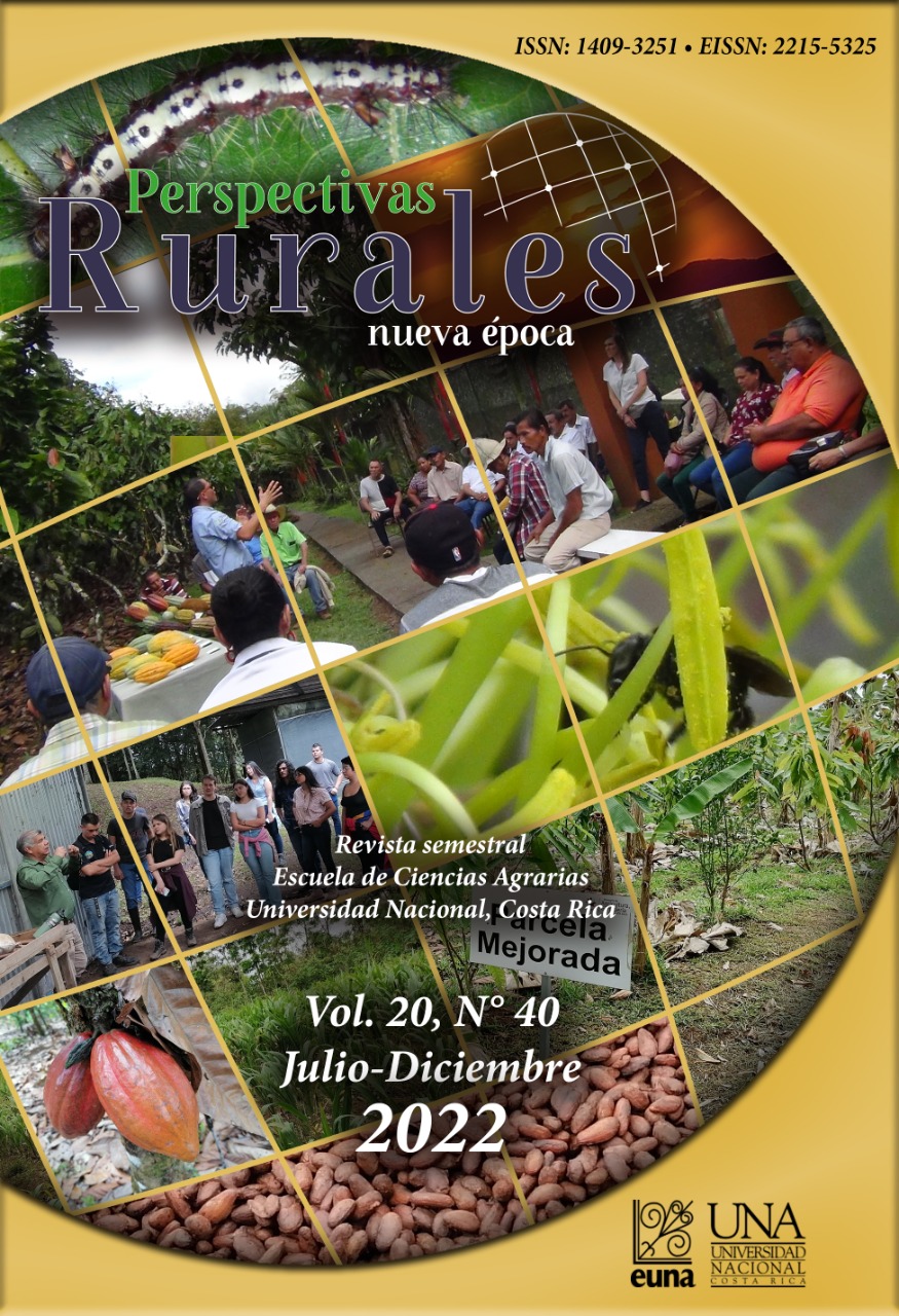 					Ver Vol. 20 Núm. 40 (2022): Revista Perspectivas Rurales Vol. 20 Núm. 40 (Julio - Diciembre 2022)
				