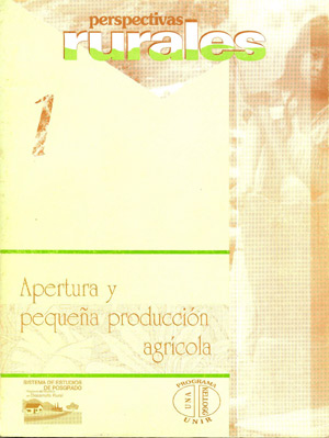 Visualizar n. 1 (1997): Perspectivas Rurales 1