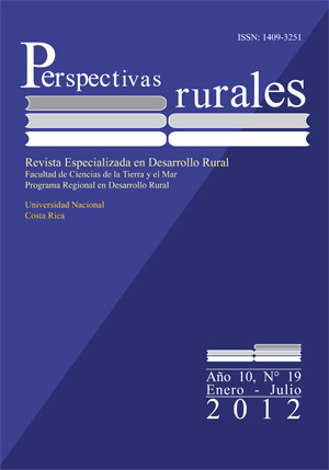 					Ver Núm. 19 (2012): Perspectivas Rurales 19
				