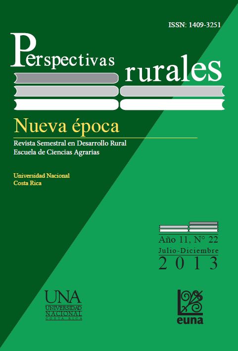 Visualizar n. 22 (2013): Perspectivas Rurales 22
