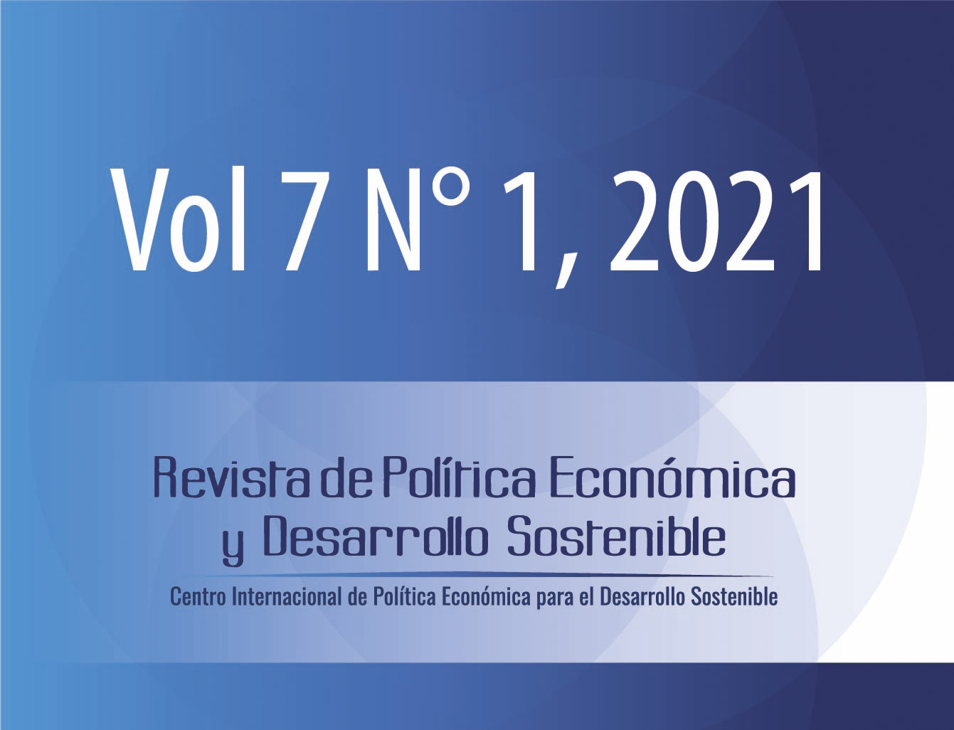 					Ver Vol. 7 Núm. 1 (2021): Revista Política Económica y Desarrollo Sostenible (JULIO-DICIEMBRE)
				