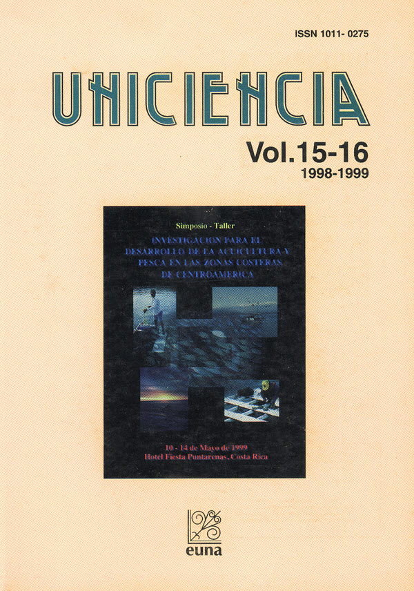 					View Vol. 15 No. 1 (1998)
				