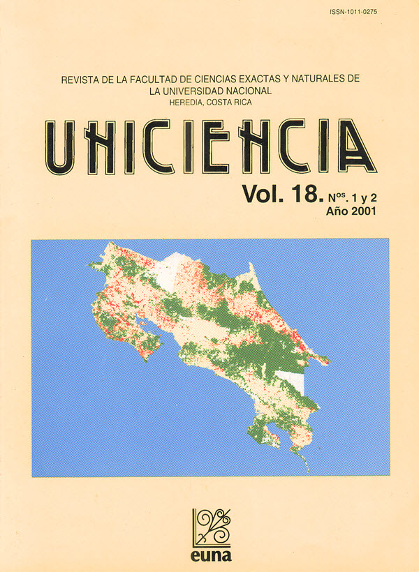 					View Vol. 18 No. 1 (2001)
				