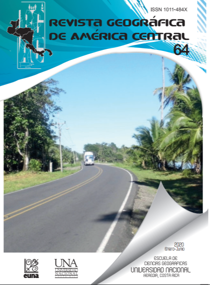 View Vol. 1 No. 64 (2020): Revista Geográfica de América Central