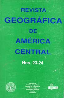 					Ver Vol. 1 Núm. 23-24 (1991): Revista Geográfica de América Central N. 23-24
				
