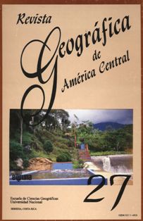 					Ver Vol. 1 Núm. 27 (1993): Revista Geográfica de América Central N. 27
				