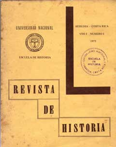 					View No. 1 (1975): Revista de Historia N° 1 (enero-diciembre, 1975)
				