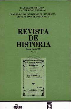 View No. 15 (1987): Revista de Historia N° 15 (enero-junio, 1987)