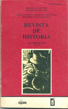 View No. 20 (1989): Revista de Historia N° 20 (julio-diciembre, 1989)